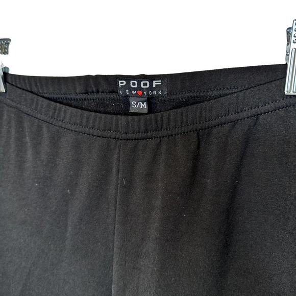 Express and Poof Leggings 2 pair Black Soft Fleece Stretch Black Small - Picture 7 of 16
